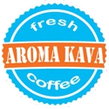 логотип сети кофеен «AROMA KAVA»